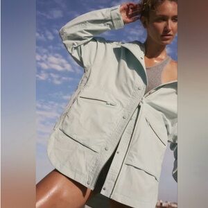 Free People Singin' In The Rain Packable Jacket Medium